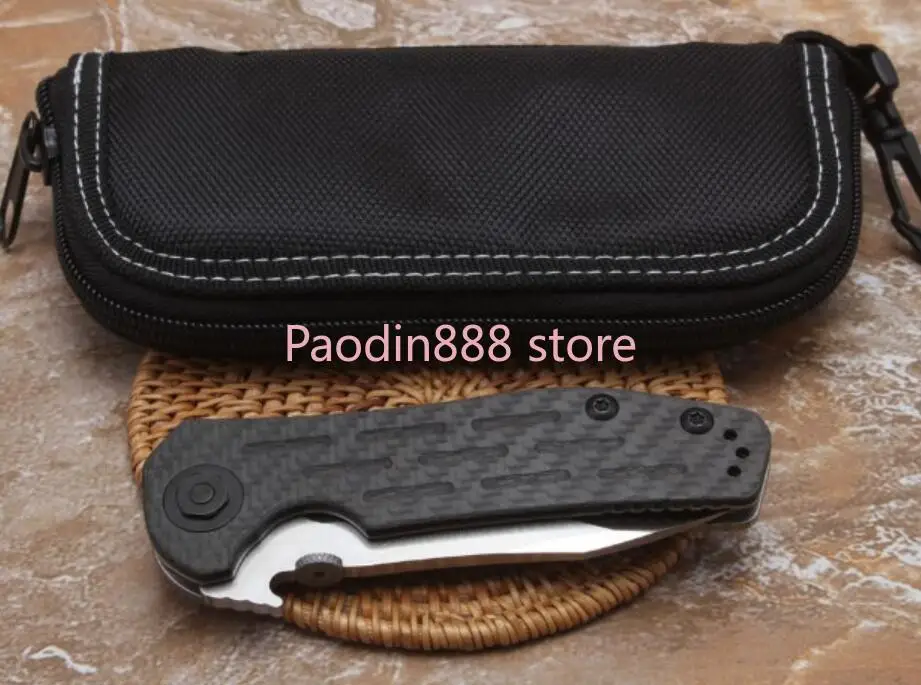 ZT Knife 0630 ZT0630 D2 Blade Carbon Fiber + Titanium Alloy Handle Folding Pocket Tactical Hunting Fishing A2015 | Инструменты