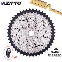 ztto mtb mountain bike ultimate 12 speed 9 46t ult cassette 12s 46t xd k7 hg freewheel ultralight cassette current 12v sprocket