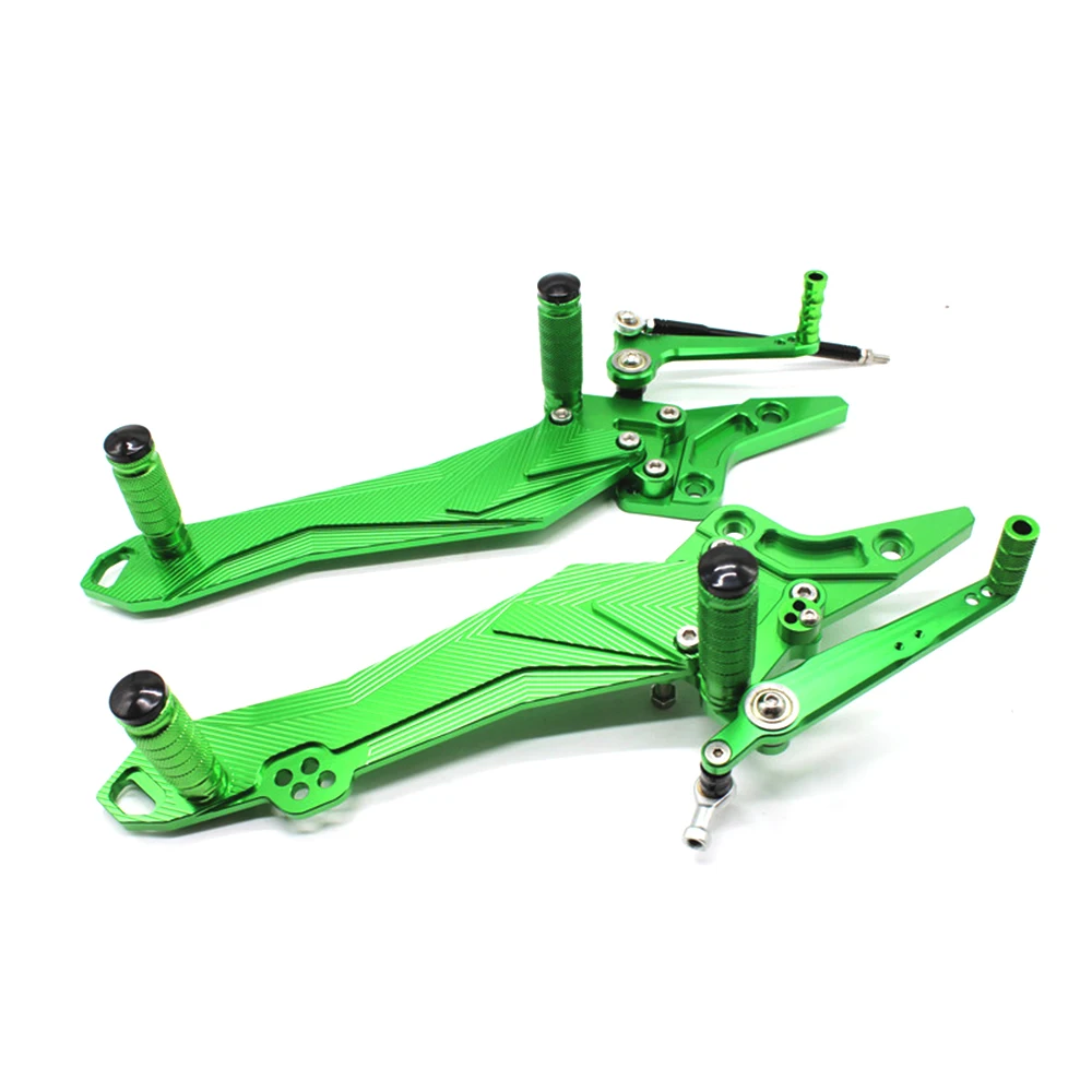Подножка для мотоцикла с ЧПУ регулируемый задний комплект мотора колышки Kawasaki Z800