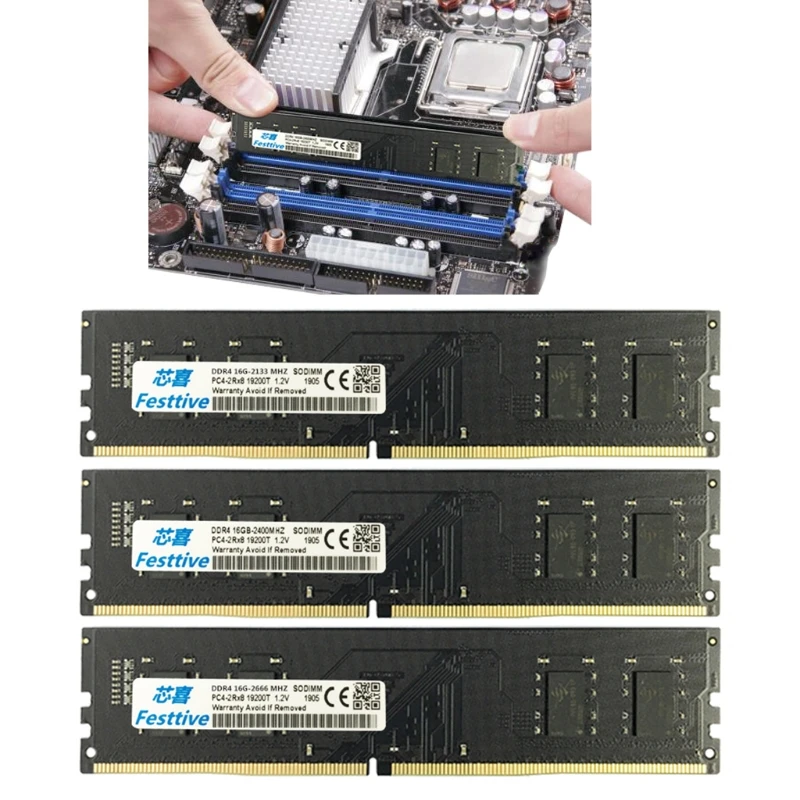 

Компьютер 16G DDR4 слот для карт памяти настольный компьютер полностью совместимы ремонт и модификации Запчасти компьютер Компоненты оборудо...