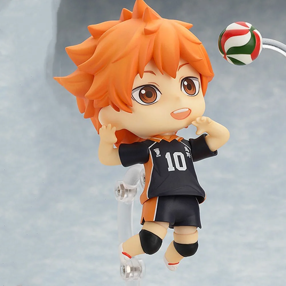 Haikyu Аниме Nendoroid Хината Shoyo#461 kageyama tobio#489 фигурки милые коллектора игрушки Brinquedos кукла-спортсмен фигурка