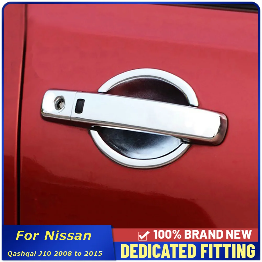 

2008-2015 для Nissan Qashqai J10 ABS Хромированная Автомобильная фоторамка с отделкой Внешнее украшение