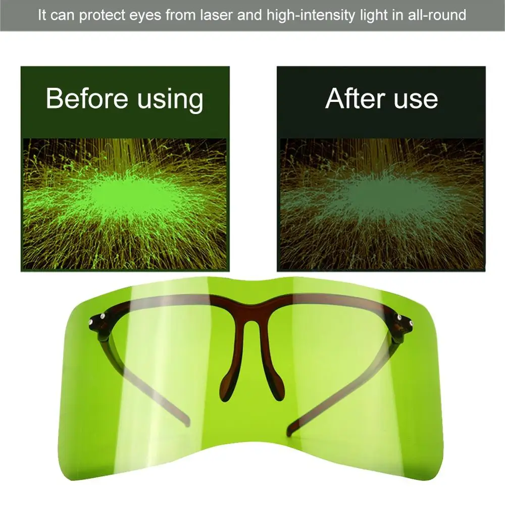 Защитные очки для лазерного освещения близорукости| |