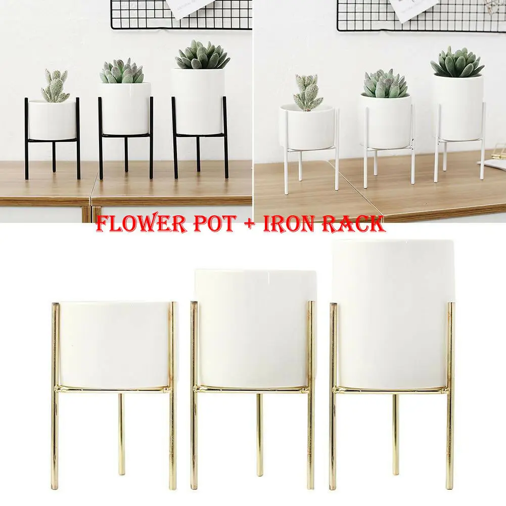 Предел 100 железной завода подставка для вазы домашний декоративный горшок цветов