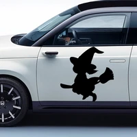free shipping witch car sticker cars decal weatherproof auto styling cartoon car stickers car accessories
