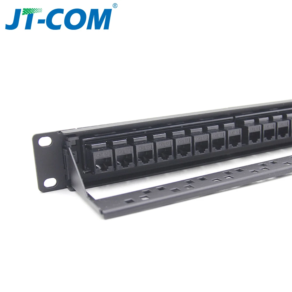 Патч-панель CAT6 с 24 портами сетевой кабель-адаптер RJ45 модульная распределительная