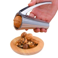 new efficient crack almond walnut pecan hazelnut hazel filbert nut kitchen nutcracker shell clip tool clamp plier cracker