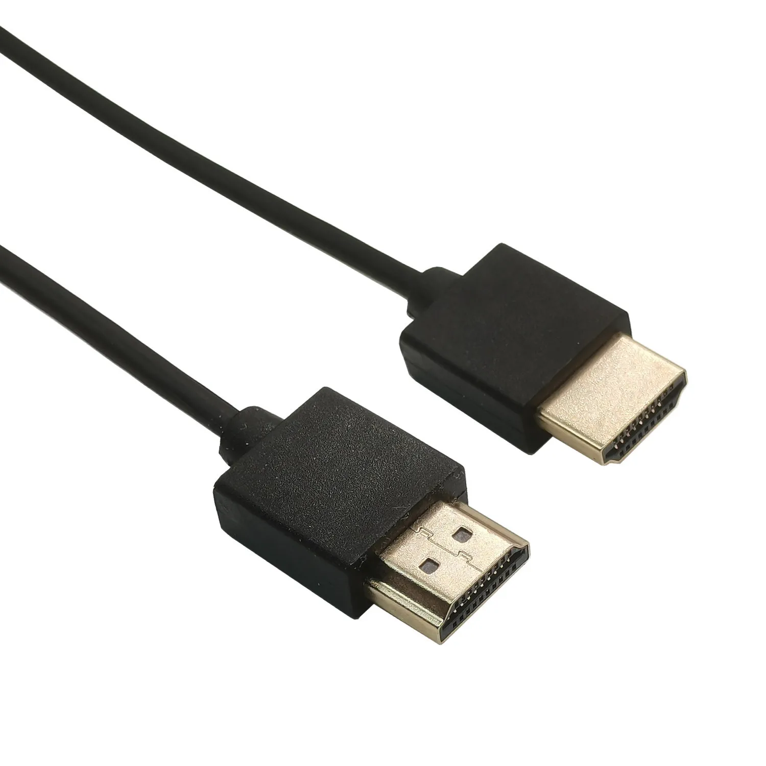 OD 3 2 мм супер мягкий совместимому с HDMI 1 4 V мужчина к HDTV мужской тонкий кабель 4K * 2K HD