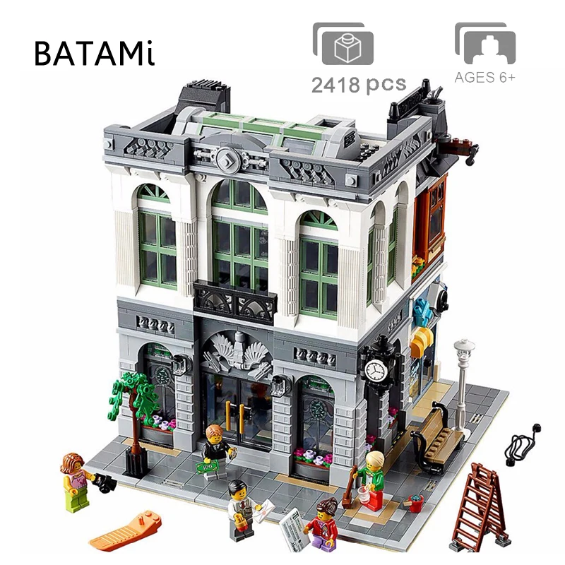 Модель конструктора Кирпича Игрушки совместимы с создателями городской Уличный