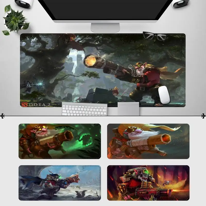 Большой коврик для мыши XXL снайперский Dota 2 ноутбука ПК Настольный большой