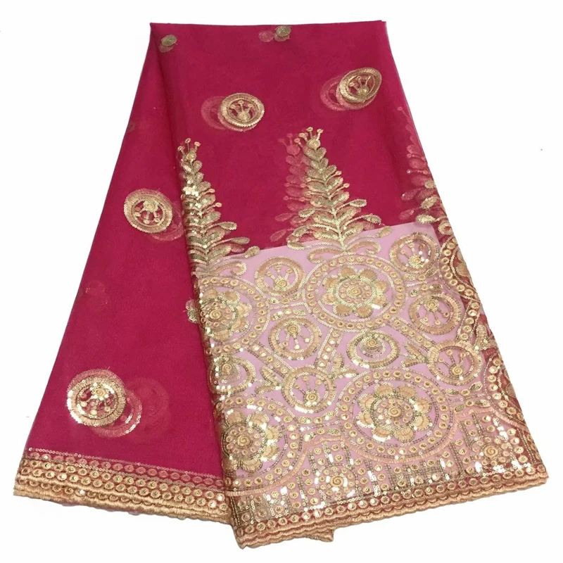 Королевская Синяя африканская кружевная ткань 2019 высококачественное кружево