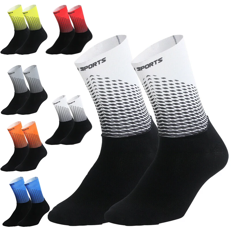 

Cycling Socks Running Outdoor Sports Compression Knee Men Women Comfortable Anti Slip Breathable Casual Athletic Summer Socks