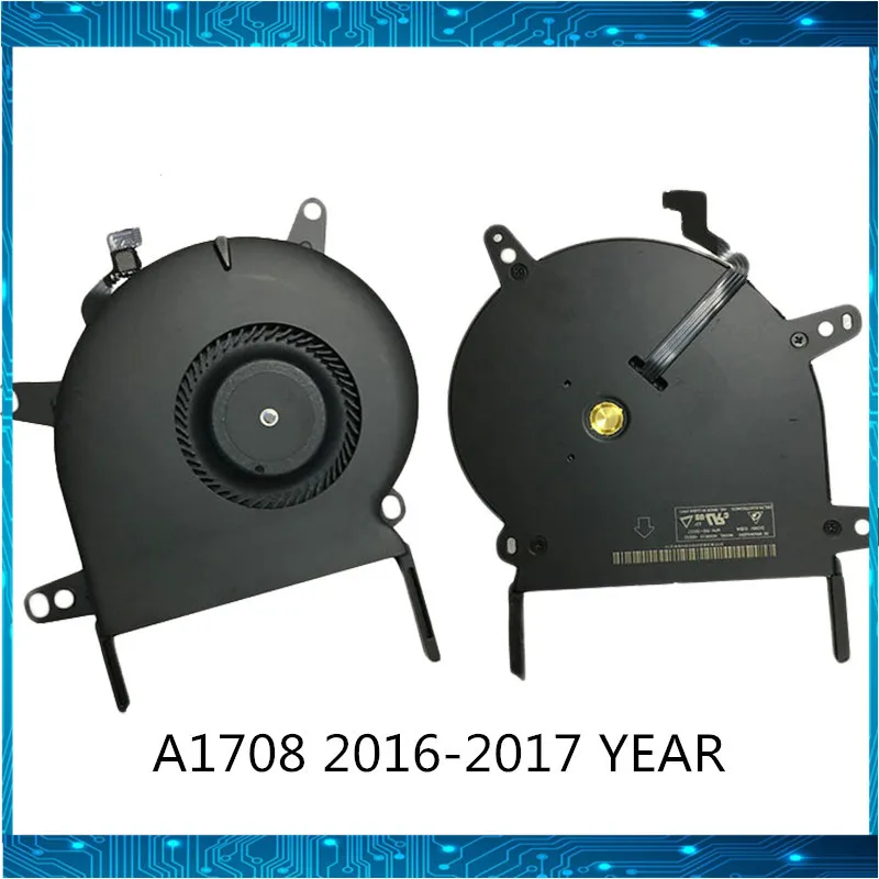 Оригинальный ноутбук A1708 кулер процессора охлаждающий вентилятор для MacBook Pro retina