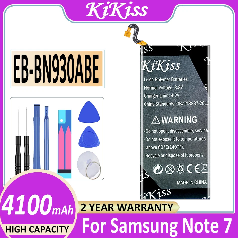 

4100mAh EB-BN930ABE EB-BN935ABA Phone Battery For Samsung Galaxy Note 7 FE N935 N930 SM-N930F N930G N930V N930A N930T N930S