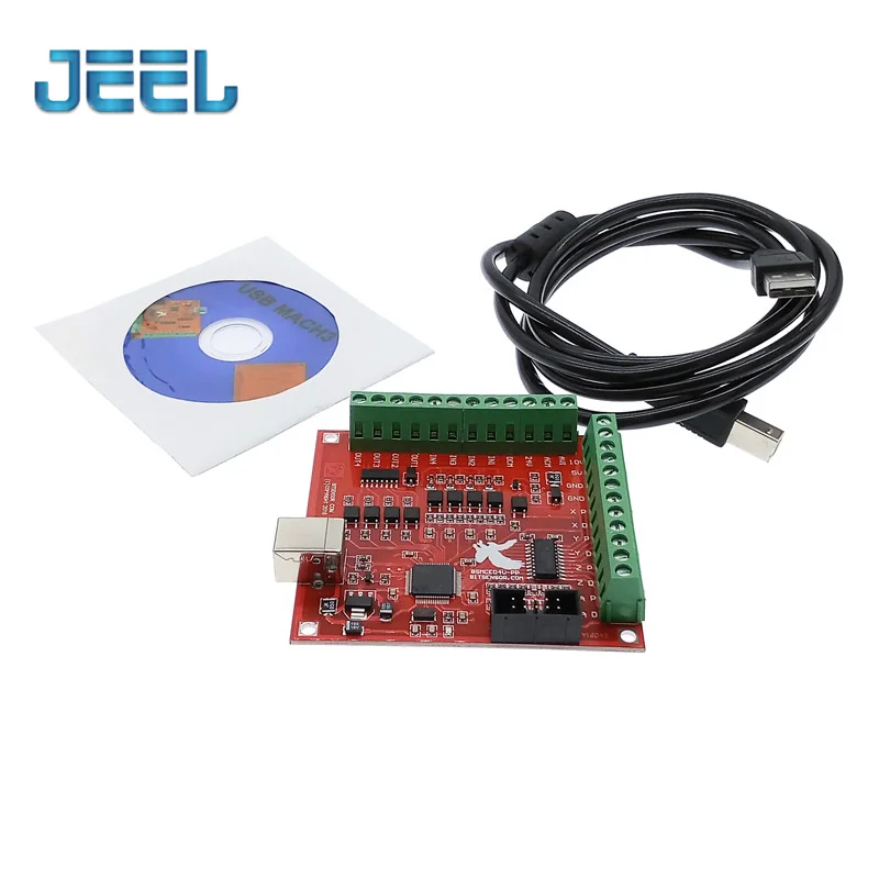 Драйвер интерфейса коммутационной платы CNC USB MACH3 100 кГц 4-осевой интерфейс