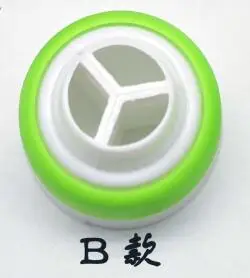1pcs B green coupler Русский трубопровод советы Обледенение Трубопроводы Советы Набор различные дизайн украшения торта принадлежности сопла муфта трубопровод мешок Кондитерские инструменты - Цвет: 1pcs B green coupler