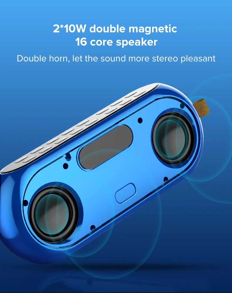 Радио портативный динамик FM беспроводные Bluetooth колонки Саундбар Спорт на