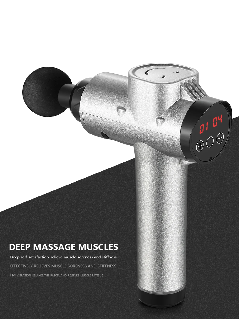 

Body Electric Massager Massage Fascia Gun Muscle Vibrating Stimulator Cellulite Reduction Relaxing Slimming Fitness For women