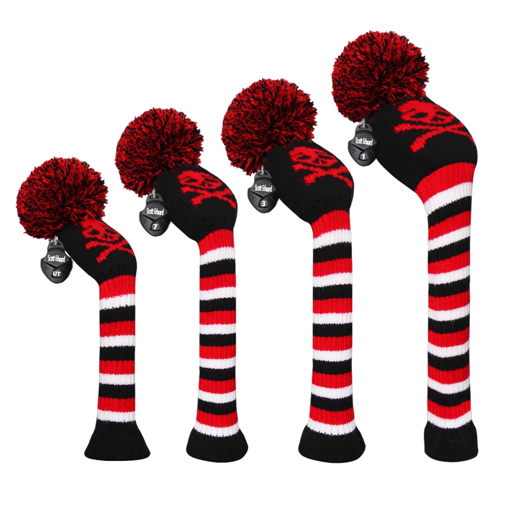 Новинка 2021 года стильные головные уборы для гольфа набор из 4 шт. водителя