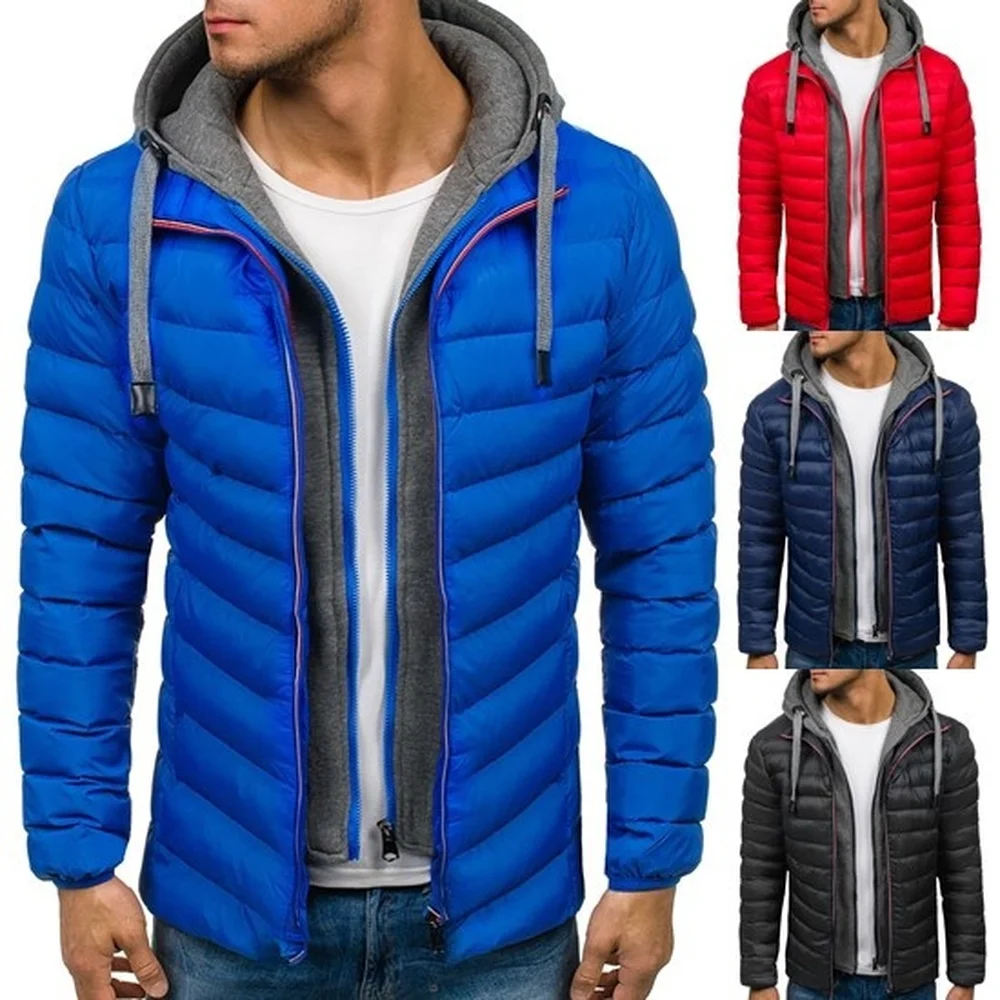 

ZOGAA Men's Jackets Parka Warm Clothes Men Streetwear Clothing for Men 2020 New Winter Jacket Men Hooded Coat Causal Zipper
