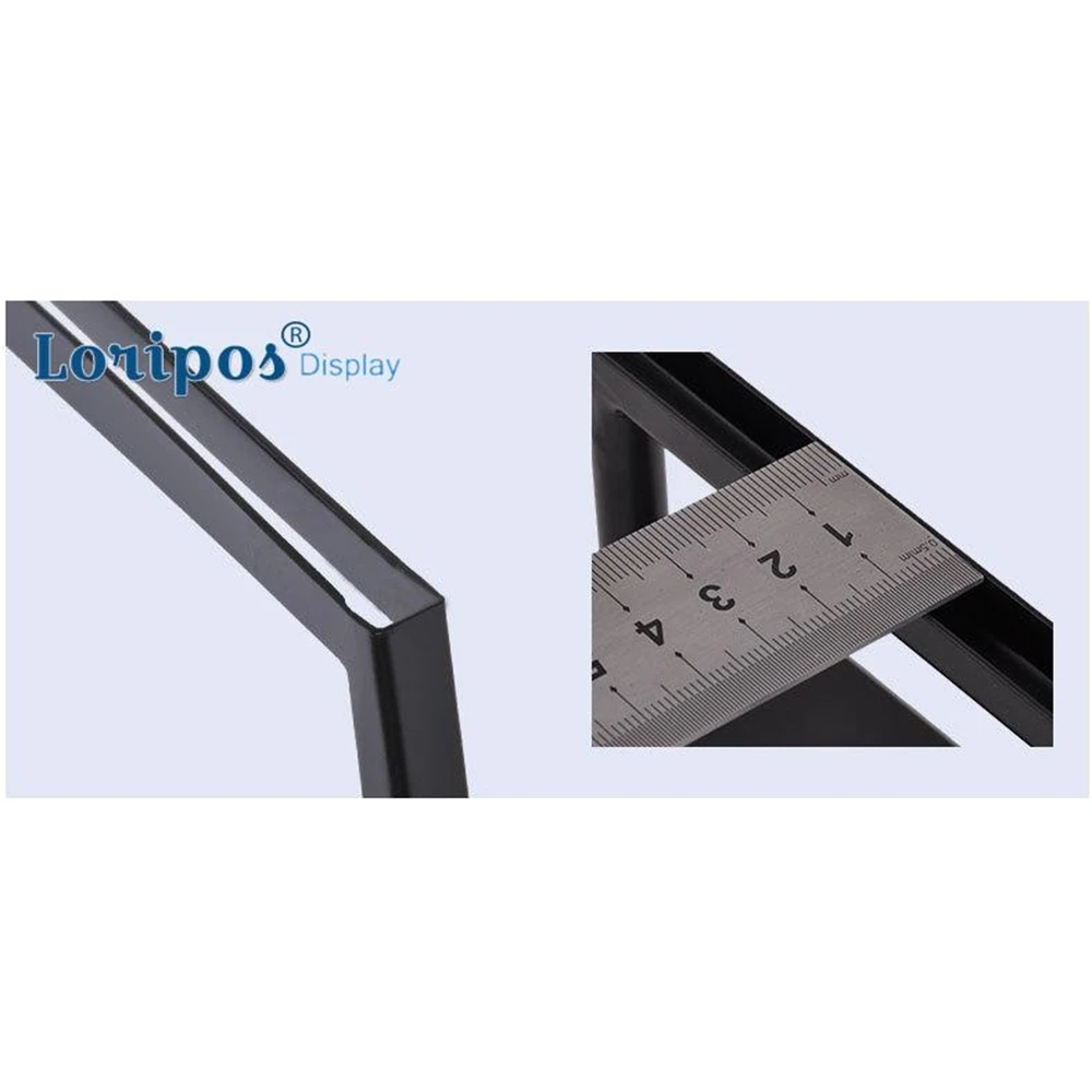 Металлическая настольная подставка для рекламных щитов двухсторонняя меню