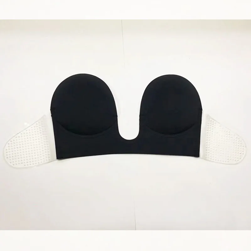 Новинка 2019 бюстгальтер с глубоким v образным вырезом без бретелек u образный клей