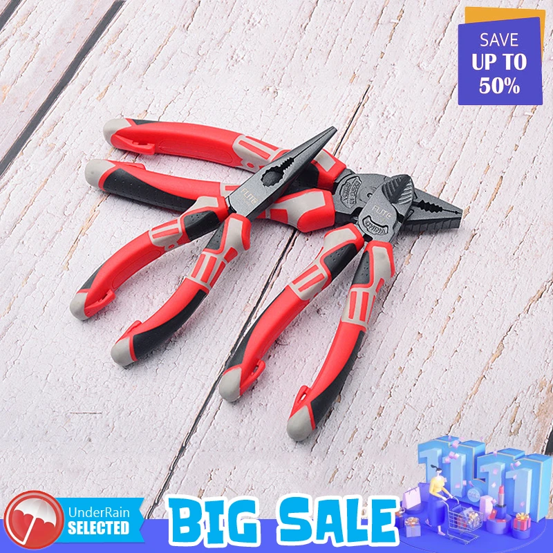 Superhard Alloy Professional Plier Wire Stripper Cutting Cable Cutter Diagonal Long Nose Nippers Electric Forceps Hand Tools | Инструменты