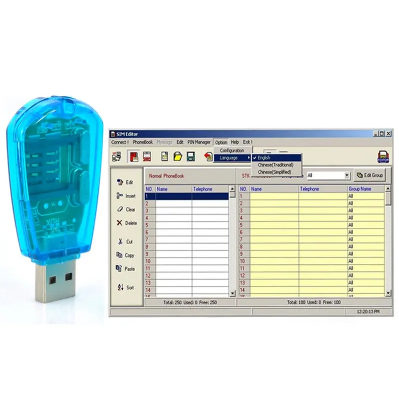 Cheap For SIM UIM Cards Cellphone Card Reader Practical USB Portable Phone Computer Converter Adapter | Мобильные телефоны и