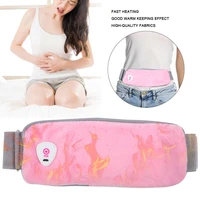 electric heating waistband period waist pain relief bandage uterus stomach warmer belt adjustable hot compress moxibustion care