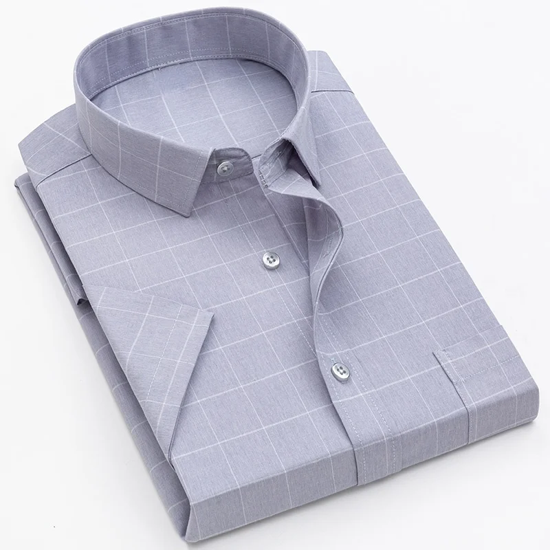

square collar soft causal male tops with front pocket