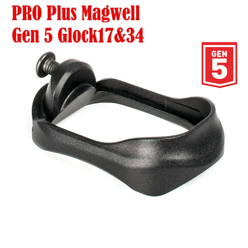 Тактический адаптер рукоятки Glock из алюминия с ЧПУ-обрезкой для 17 22 24 31 34 35 37 Gen 1-4 Базовый подставка для охоты Caza Dropshipping on.