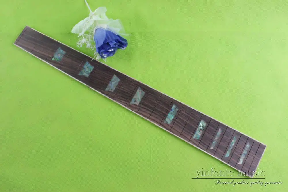 

1pcs Electric Guitar Fretboard 22 fret 24.75" blank Luthier made hand made #97
