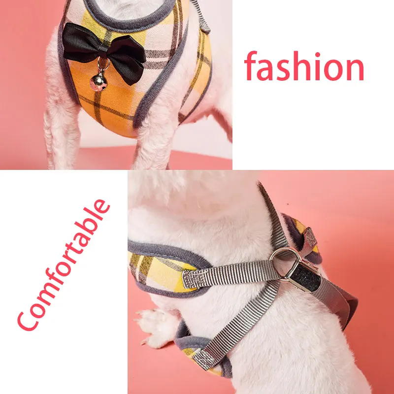 Жилет для домашних животных Воздухопроницаемый трос маленьких кошек и собак