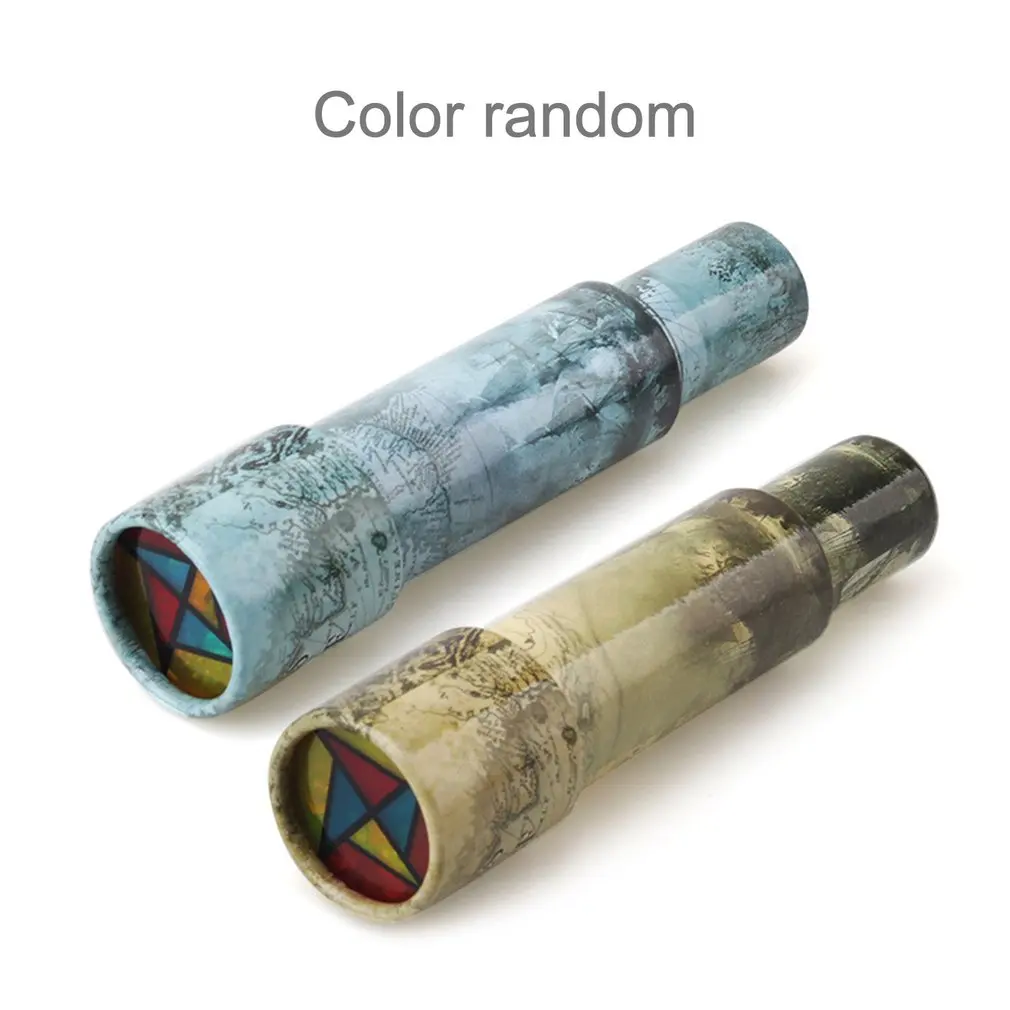 Магический пластиковый калейдоскоп детские развивающие игрушки фантазии