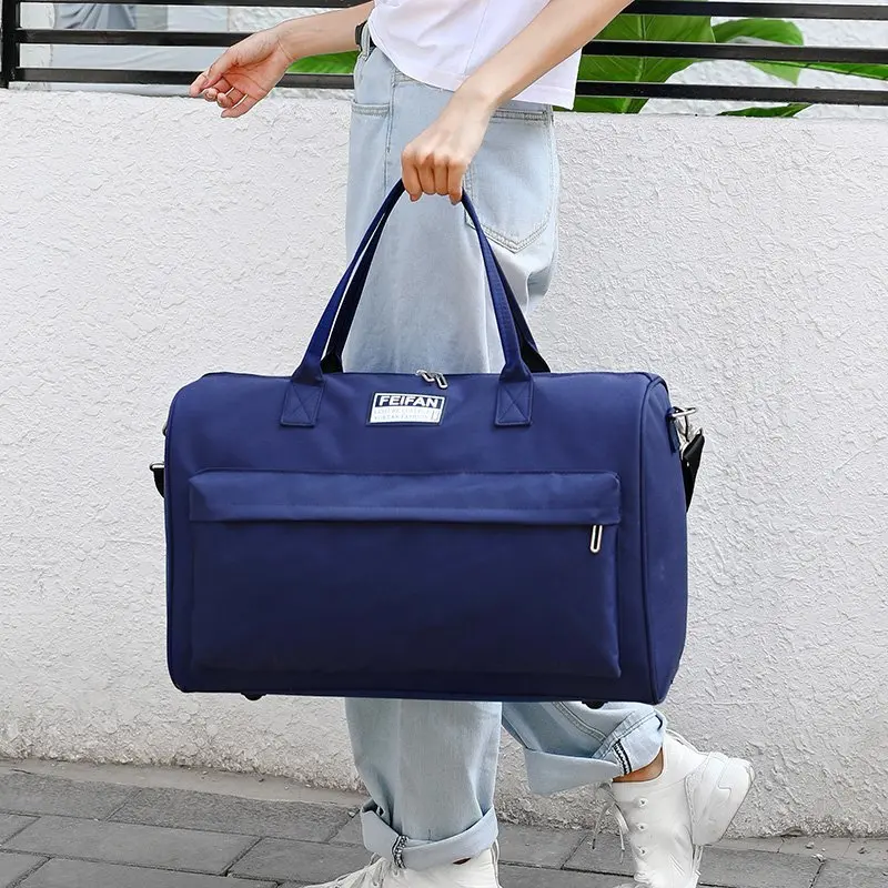 

Luxury Men Women New Waterproof Oxford Travel Bags Large Capacity Folding Sports Gym Handbag Portable Luggage Bags Storage Bag