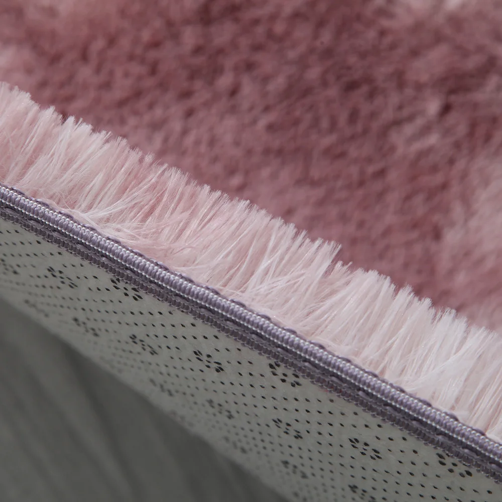 Мягкий напольный коврик для спальни 160*200 см градиентный цвет пушистый ковер