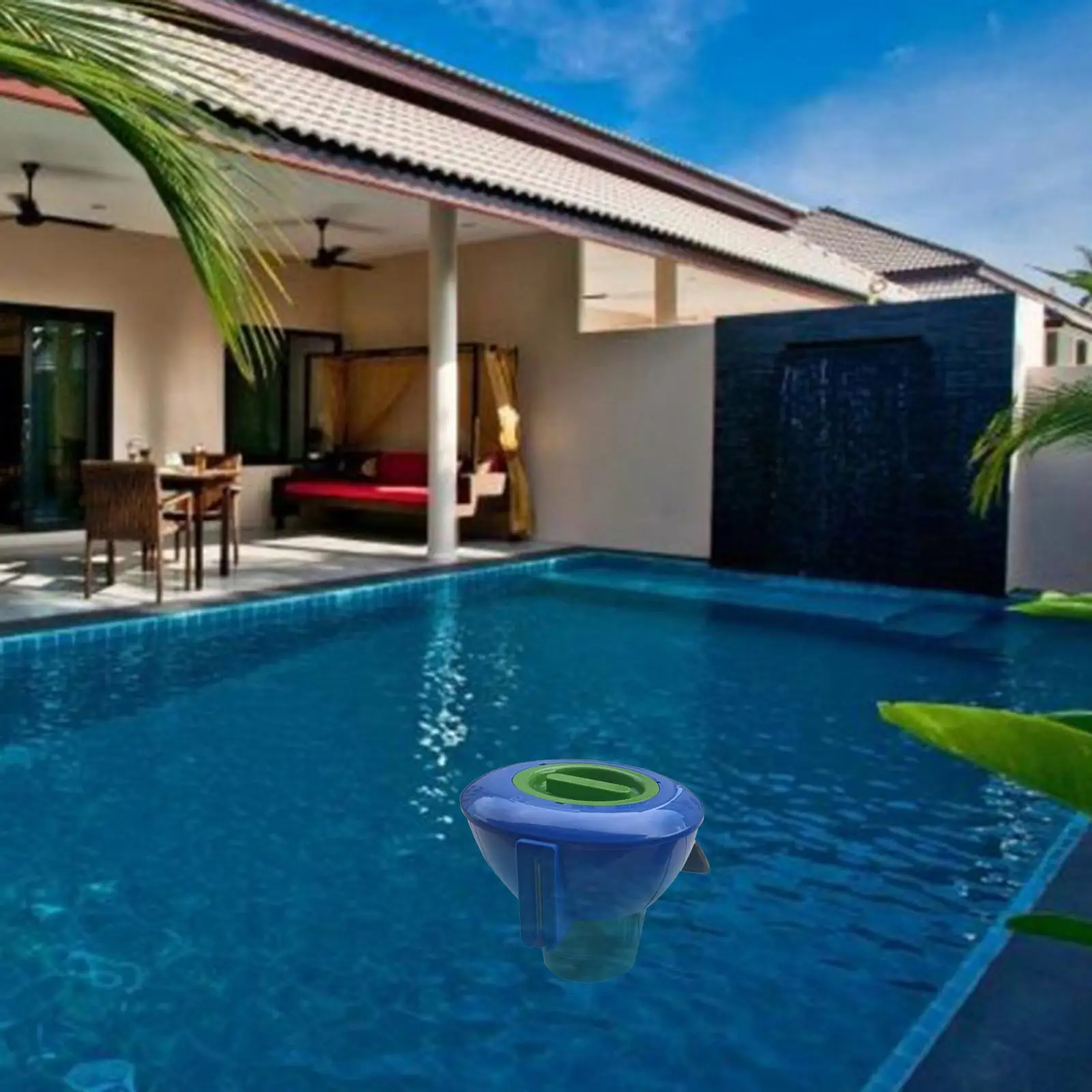 

Large Floating Swimming Pool Chlorine Dispenser Bromine Tablet Automatic Dispenser Floating Home Outdoor Pool Cleaning