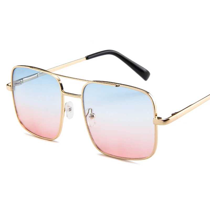 Ретро градация Солнцезащитные очки женские уличные шоу УФ спорт на открытом