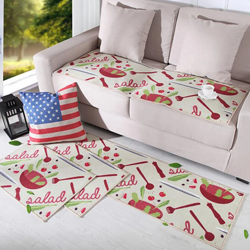 С героями мультфильмов 2 предмета/партия Ванная комната коврик Кухня Non slip ковер