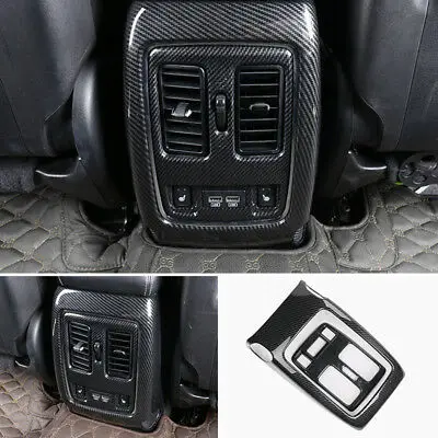 

2 * Задняя Крышка вентиляционного отверстия из углеродного волокна для Jeep Grand Cherokee 2014-2020