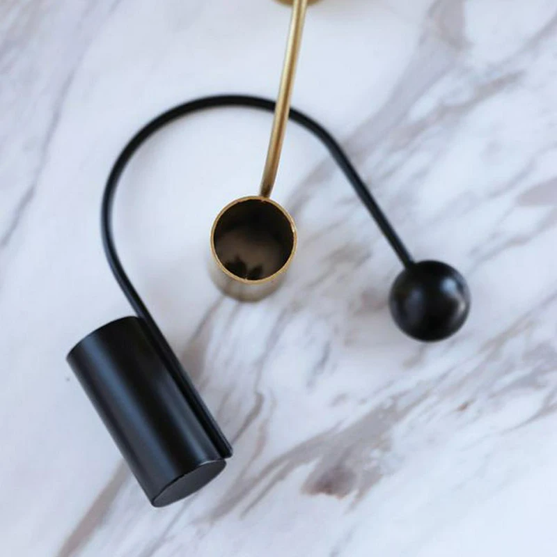 Скандинавский минималистичный геометрический подсвечник высокого качества