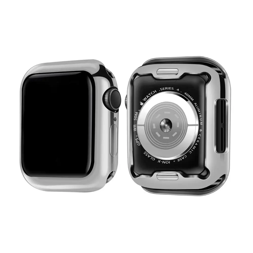 Чехол для часов URVOI полная защита iwatch 40 мм 44 мм|Часы Чехлы| |