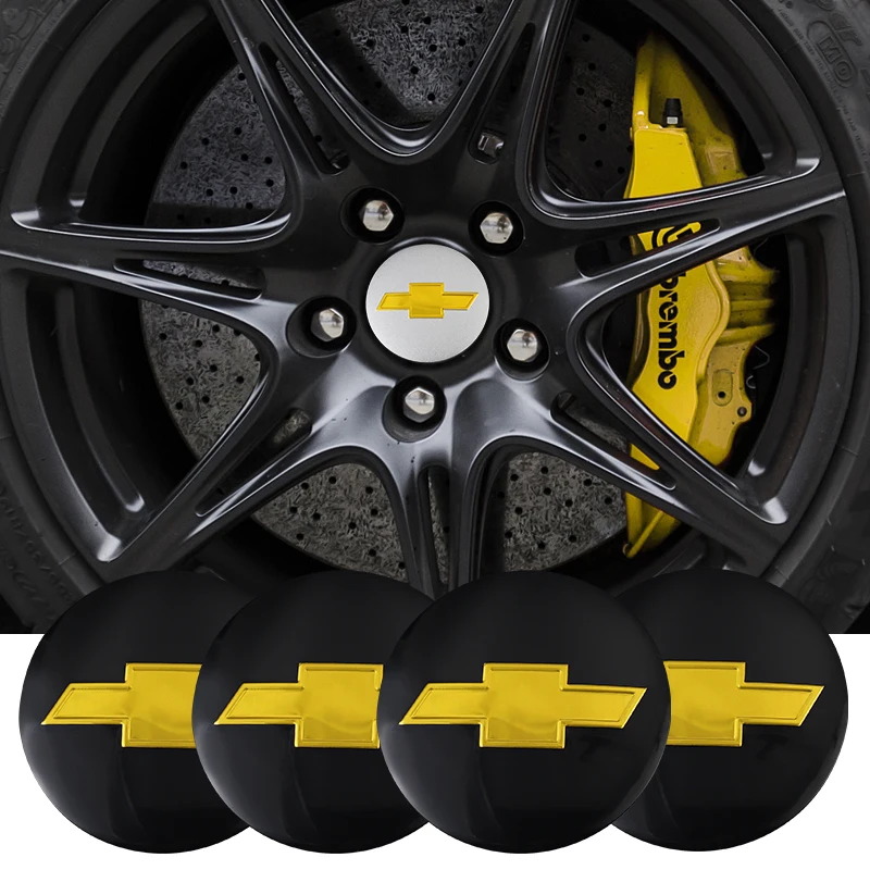 4 шт. 56 мм Автомобильная эмблема колпачок ступицы колеса наклейки для Chevrolet Equinox