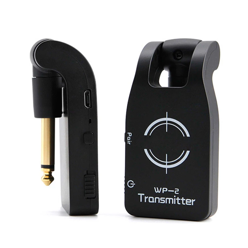 

New 2.4GHZ Wireless USB Rechargeable Electric Guitar System Digital Bass Audio Transmitter Receiver Drop Shipping