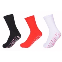self heating socks with bottom massage points anti slip winter warm heat insulated stockings above ankle sports socks bhd2