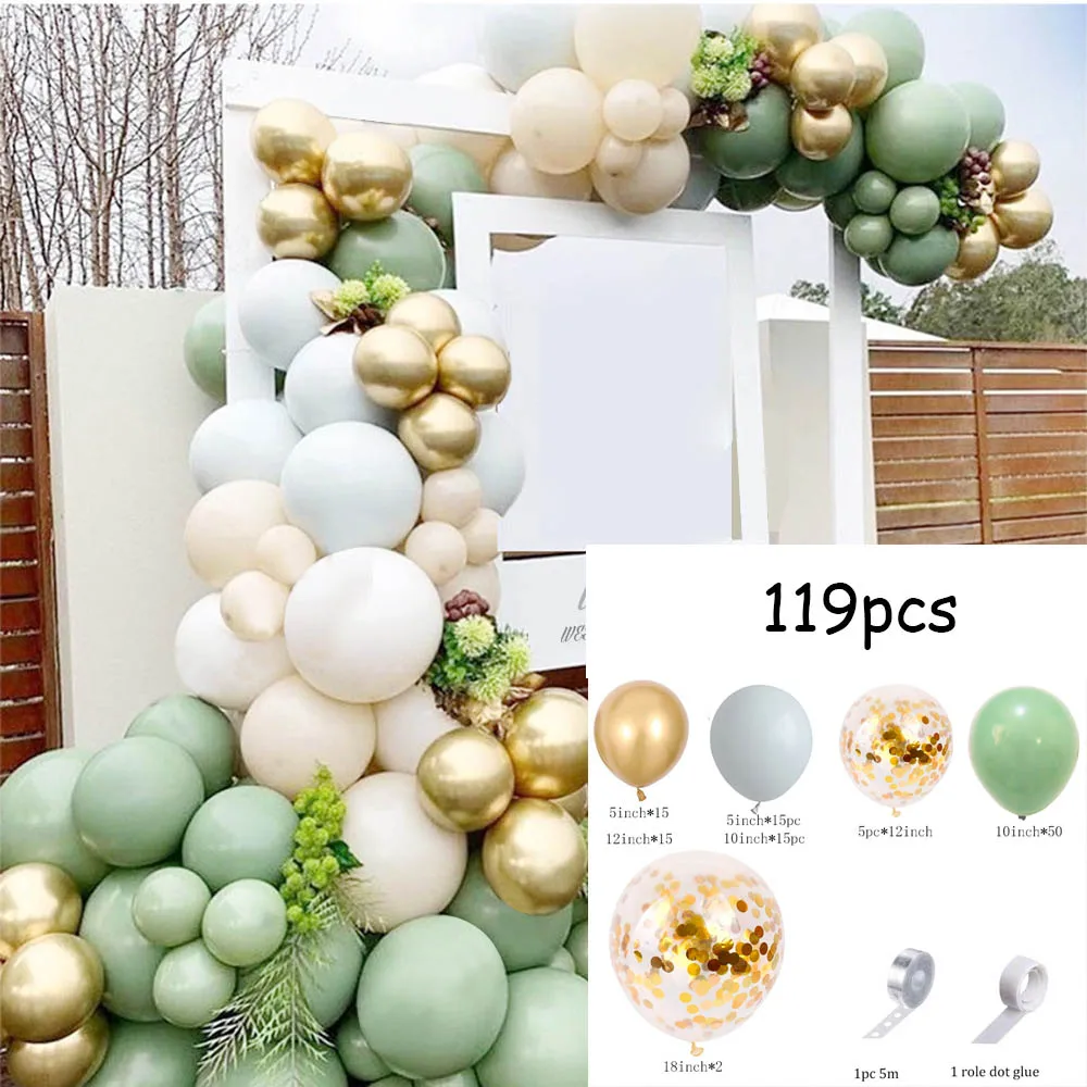 

MEIDDING Balloon Garland Arch Kit Stand Transparent Letter Name Box Wedding Decor Birthday Party Supplies Baby Shower Decoration