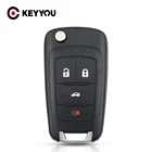 Раскладной ключ KEYYOU для автомобиля Vauxhall Opel Astra J Corsa E Insignia Zafira C 5 кнопок с винтом