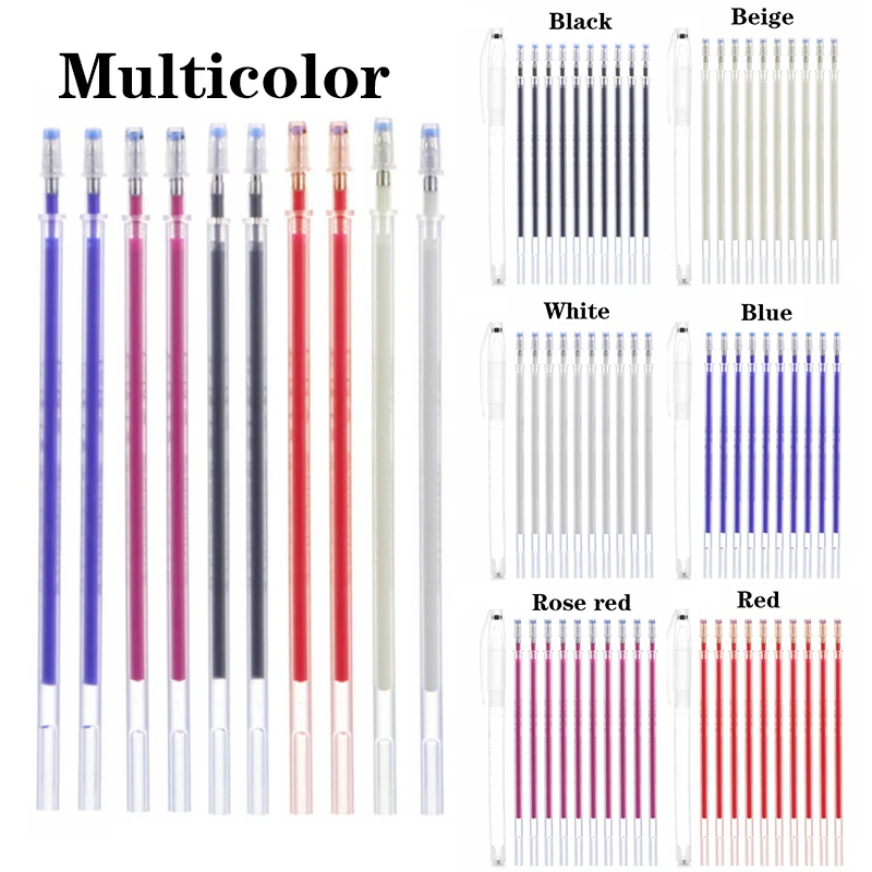 

10PC/Set Fabric Markers Pencil Fade Out for Drawing Lines Disappearing Marker Pens PP Multi Purpose DIY Craft Sewing Accessories