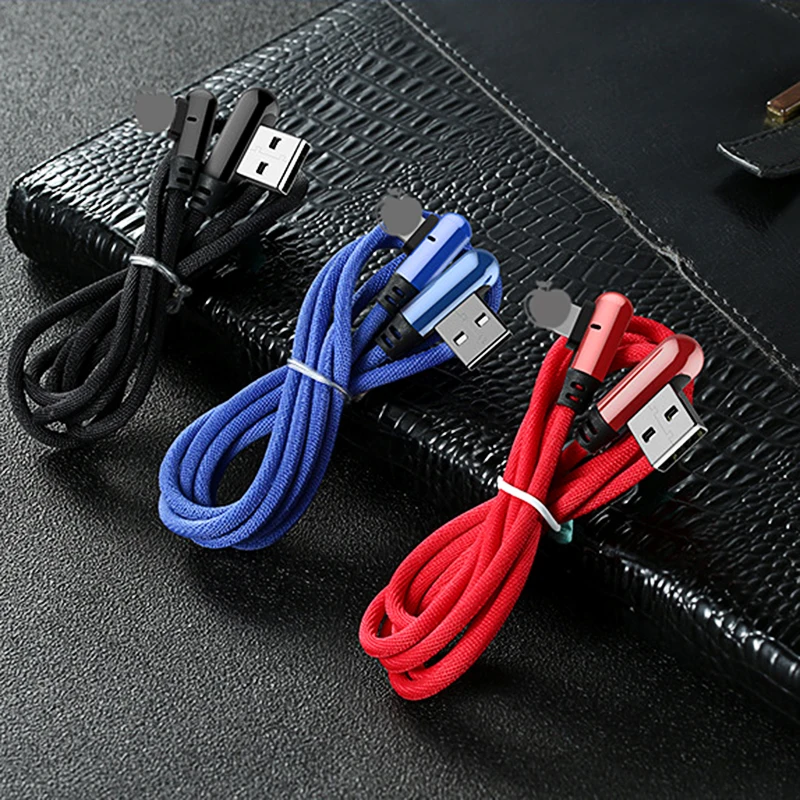 90 градусов micro usb кабель 1 м 2 м 0,5 м Быстрая зарядка кабель для синхронизации данных usb кабель для зарядки samsung Xiaomi huawei кабель для мобильного телефона