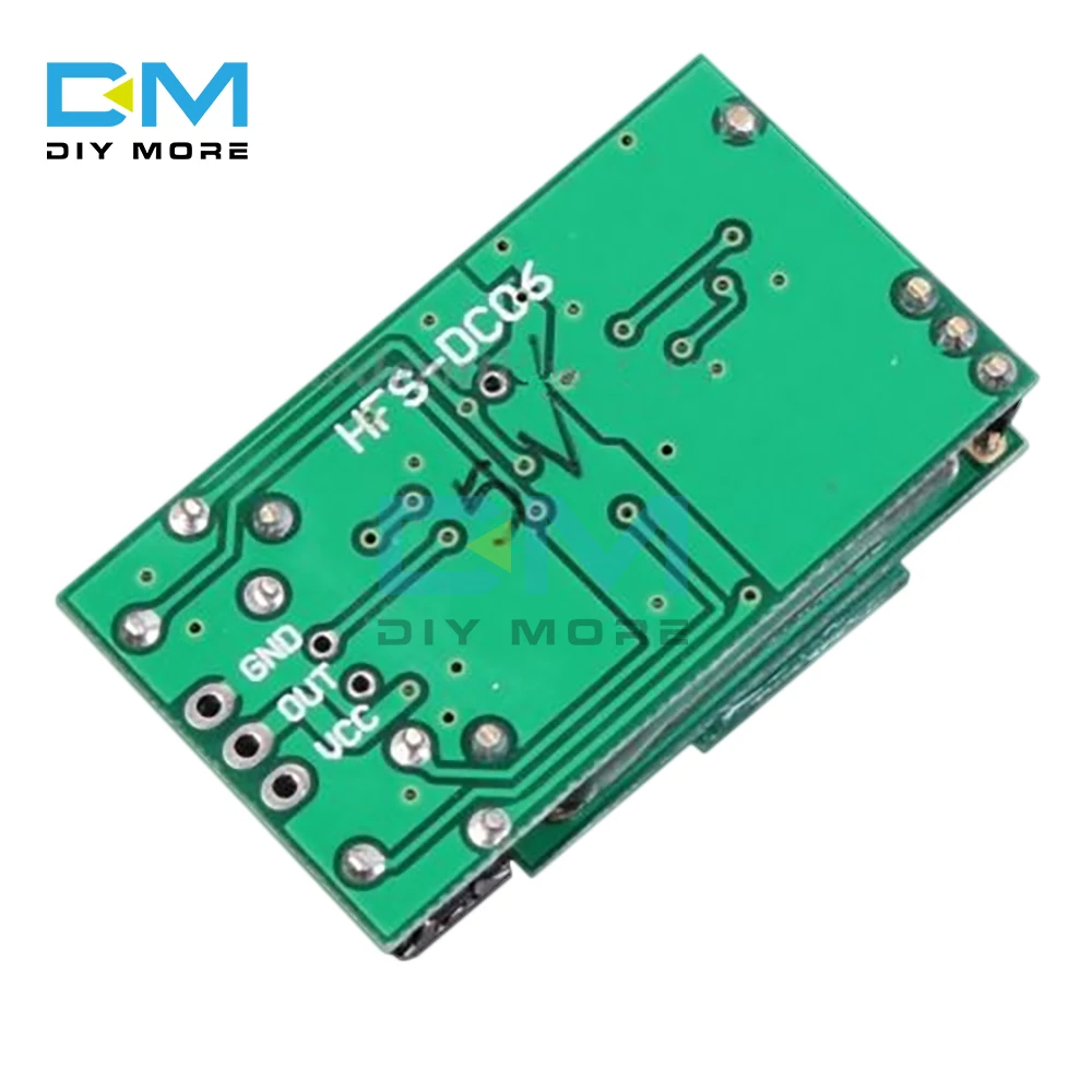HFS-DC06 5.8GHz Microwave Radar Sensor Module DC 5V 39*22*11mm 5.8GHz ISM Waveband Board 12m 360 Degree High level Signal 30mAh